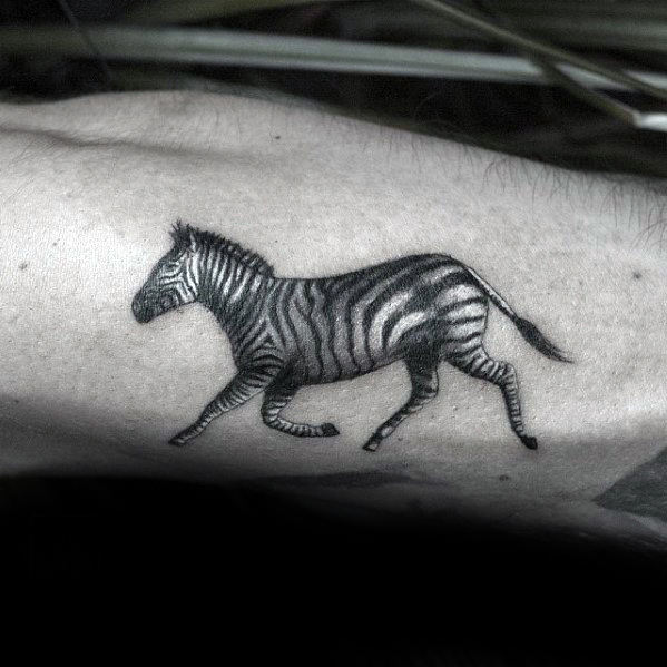 tatouage zebre 90
