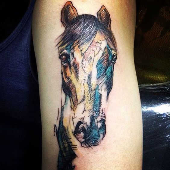 tatouage cheval 08