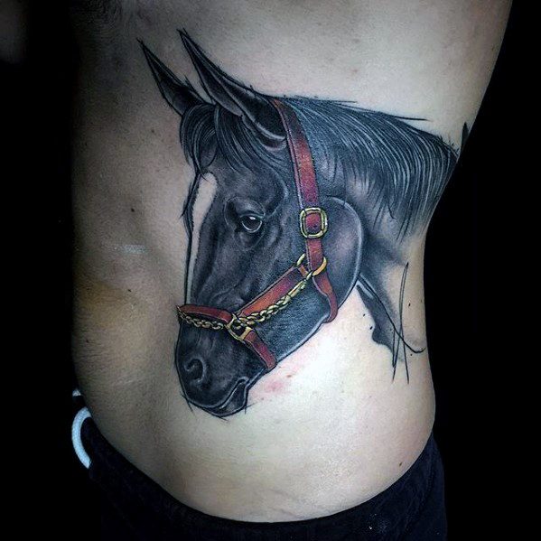 tatouage cheval 107