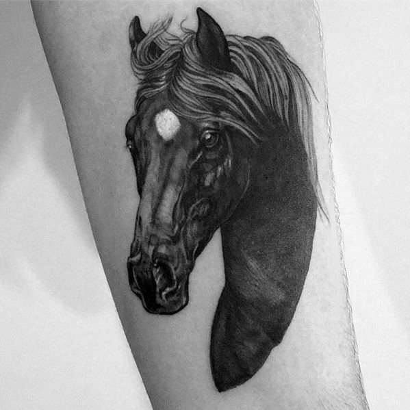 tatouage cheval 161