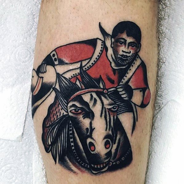 tatouage cheval 182