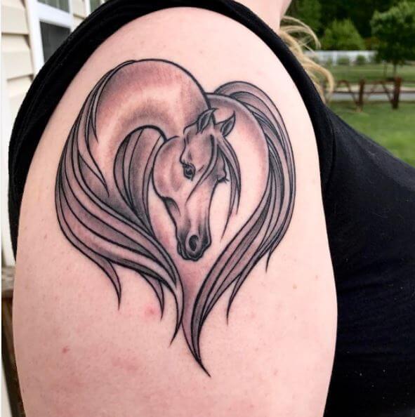 tatouage cheval 299