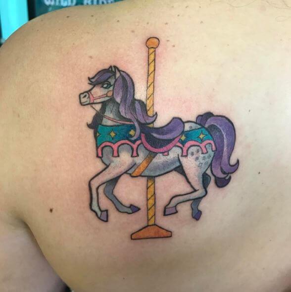 tatouage cheval 347
