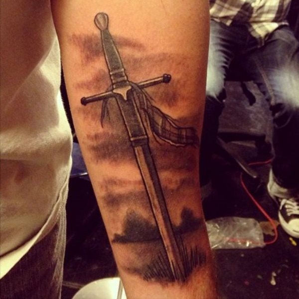 Tatouage Epee Viking