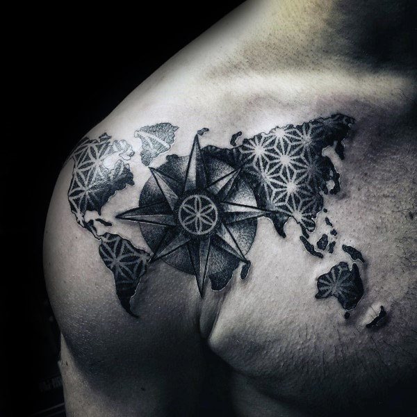 tatouage etoile 71