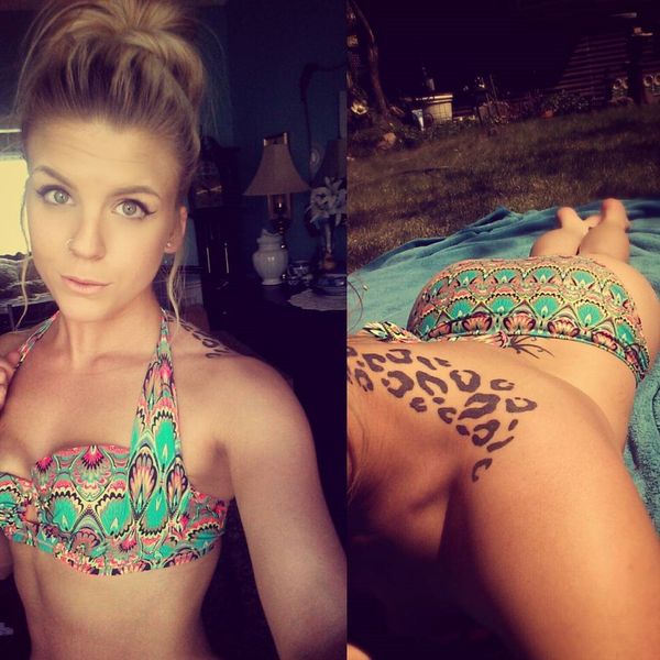 tatouage leopard 239