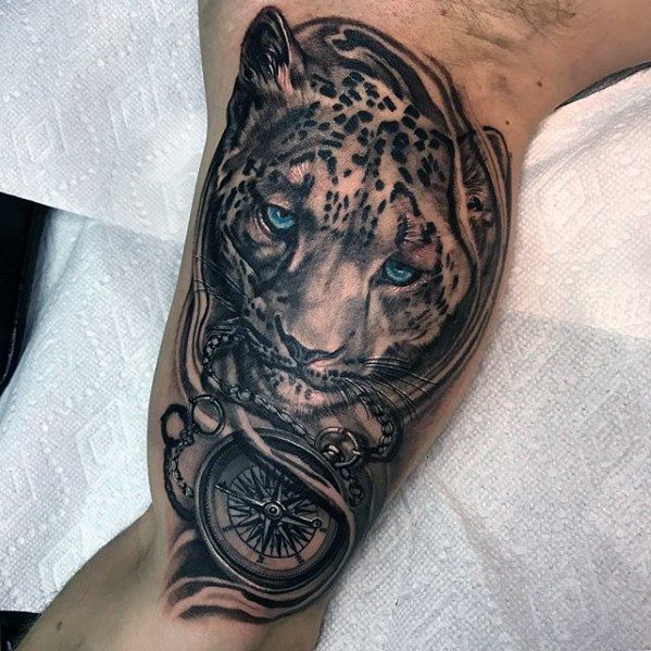 tatouage leopard 305