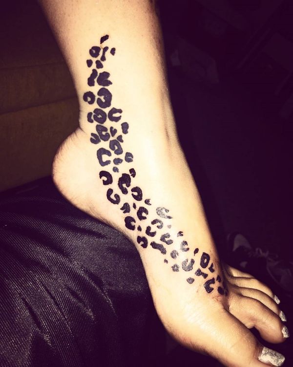 tatouage leopard 311