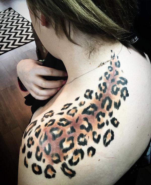 tatouage leopard 314