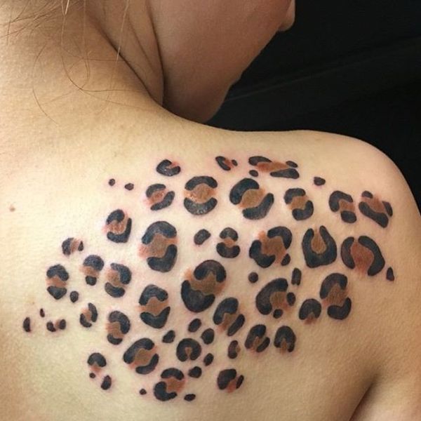tatouage leopard 581