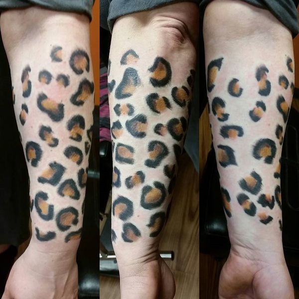 tatouage leopard 608