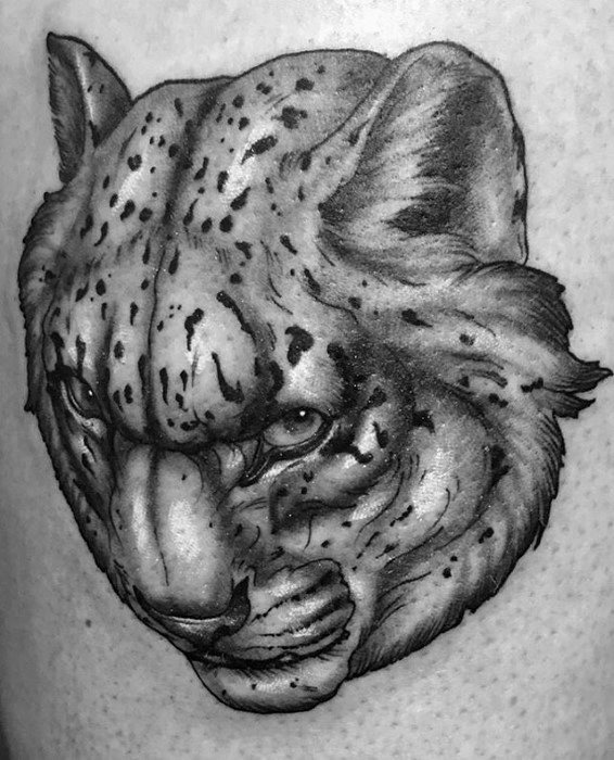 tatouage leopard 638