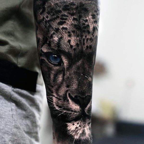 tatouage leopard 647