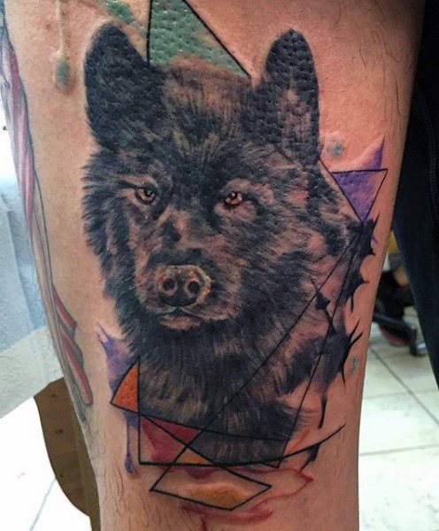 tatouage loup 260