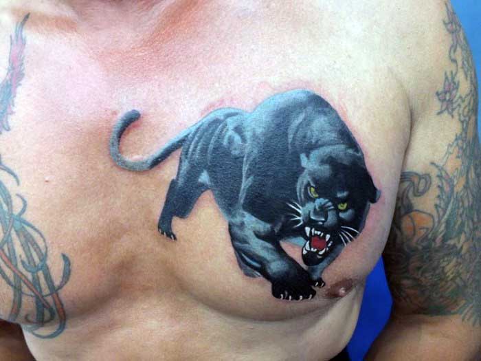 tatouage panthere 11