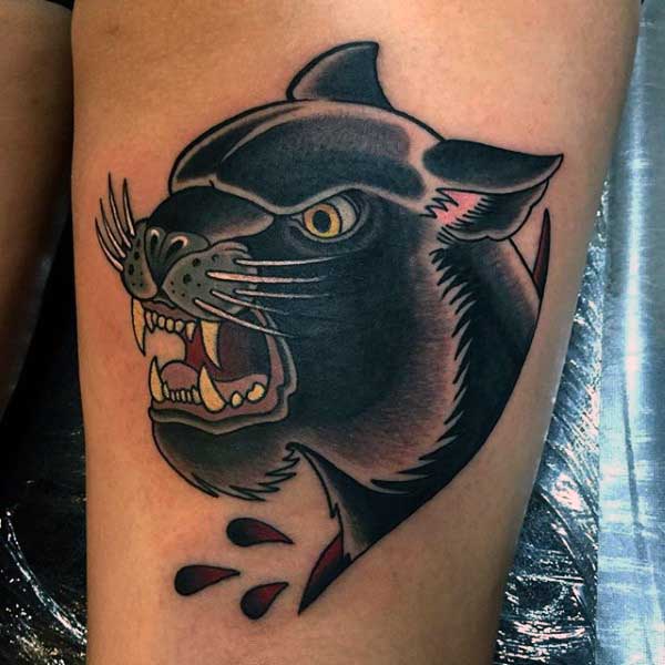 tatouage panthere 116