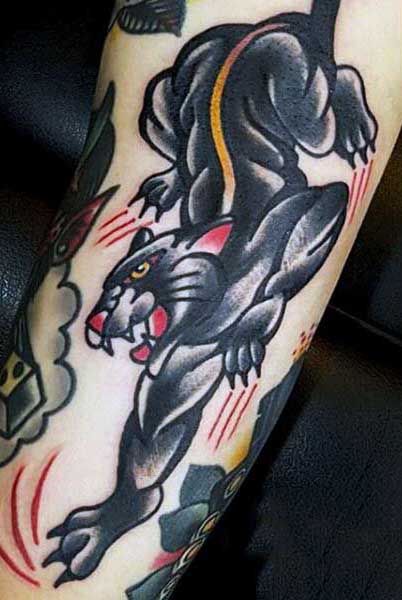 tatouage panthere 143