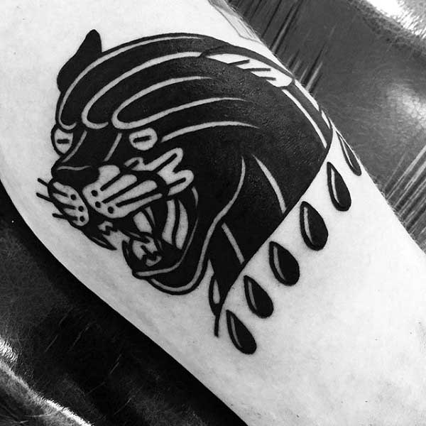 tatouage panthere 152