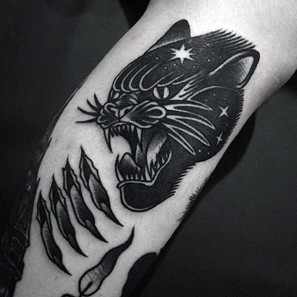 tatouage panthere 197