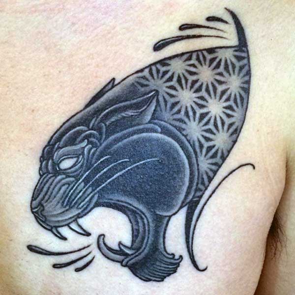 tatouage panthere 200