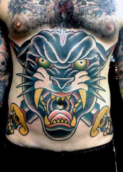 tatouage panthere 224