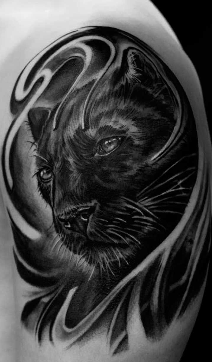 tatouage panthere 239