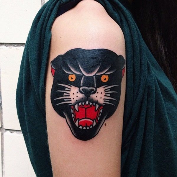 tatouage panthere 332