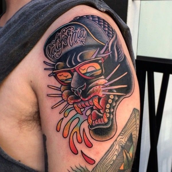 tatouage panthere 341