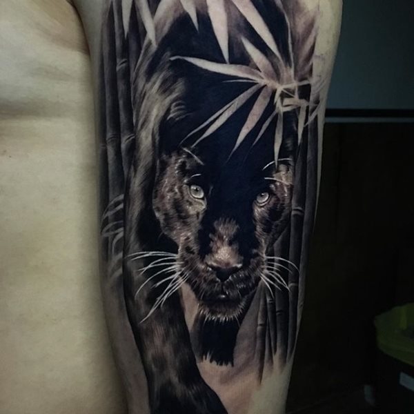 tatouage panthere 38
