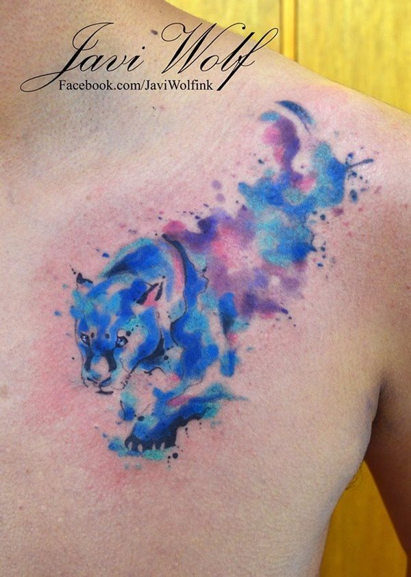tatouage panthere 389