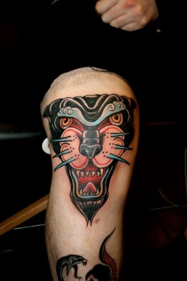 tatouage panthere 446