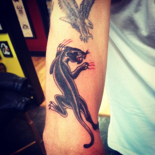 tatouage panthere 455