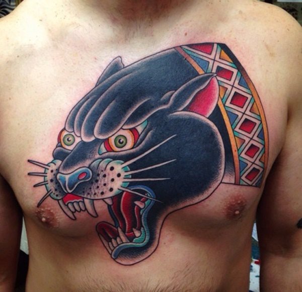 tatouage panthere 482
