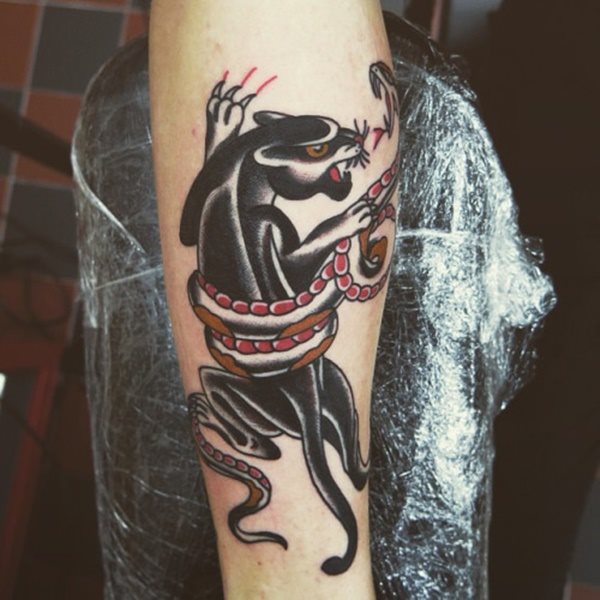 tatouage panthere 557