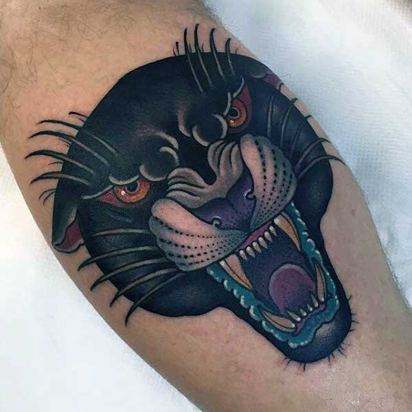 tatouage panthere 569