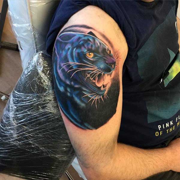 tatouage panthere 62
