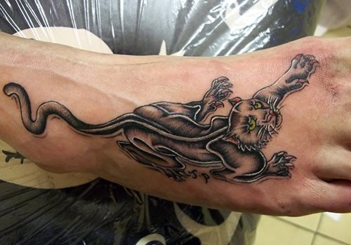tatouage panthere 83