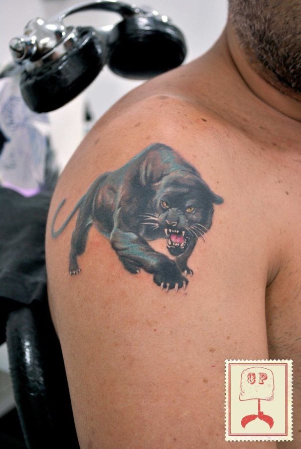 tatouage panthere 89
