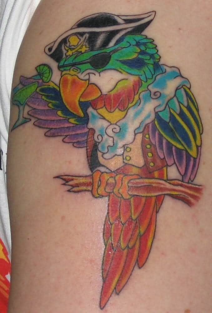 tatouage perroquet 125