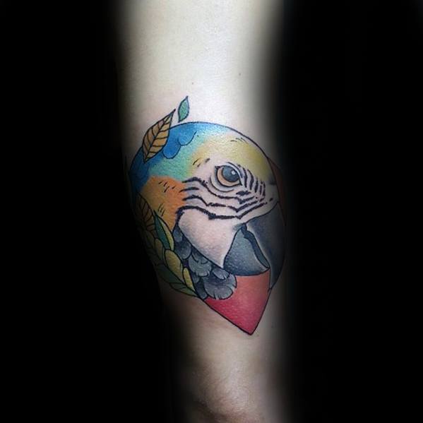 tatouage perroquet 320
