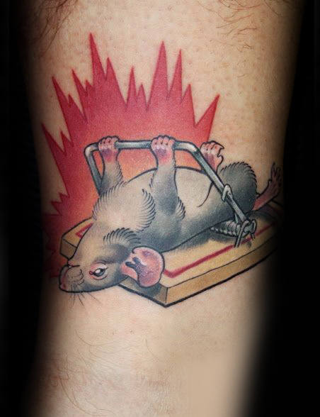 tatouage rat 158