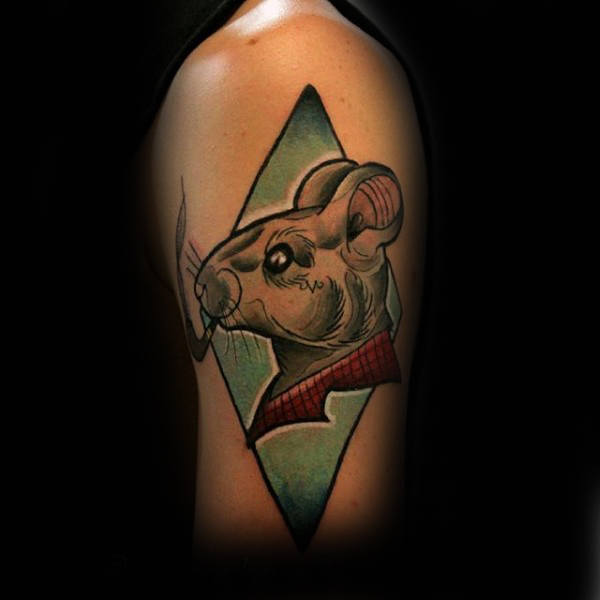 tatouage rat 164