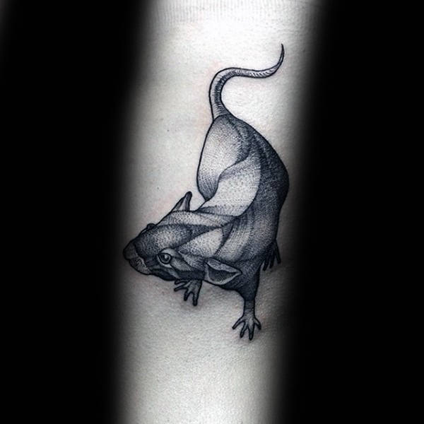 tatouage rat 185
