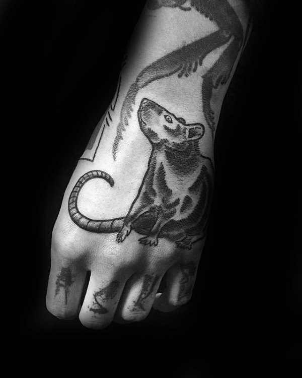 tatouage rat 53