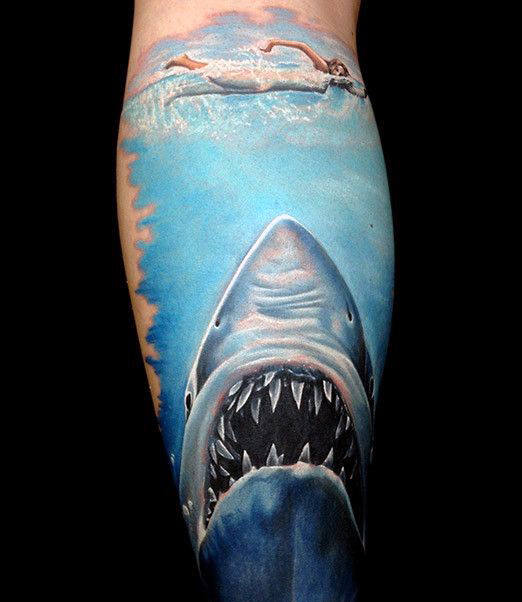 tatouage requin 158