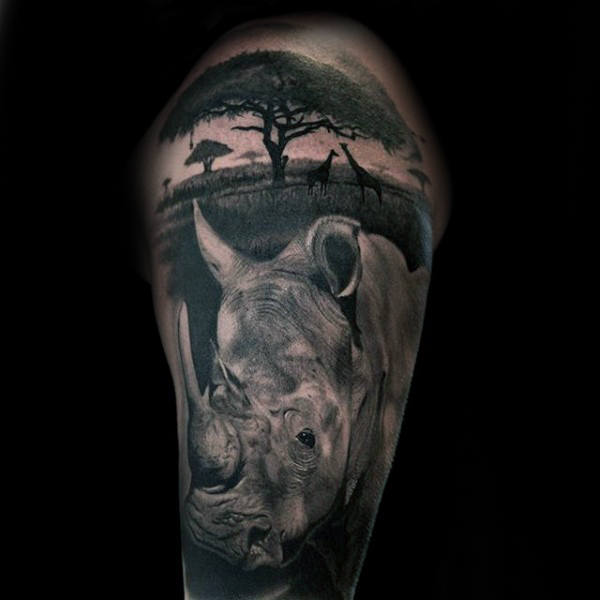 tatouage rhinoceros 173