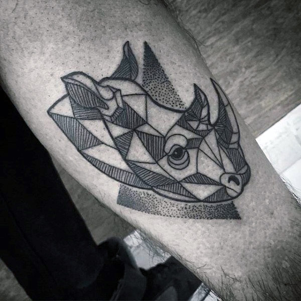 tatouage rhinoceros 212