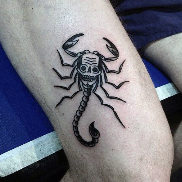 tatouage scorpion 323