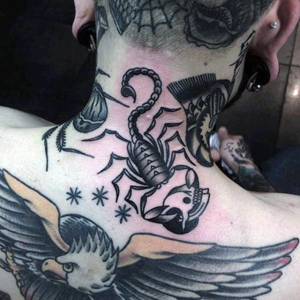 tatouage scorpion 86