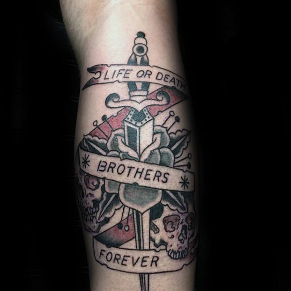 tatouage pour frere 77
